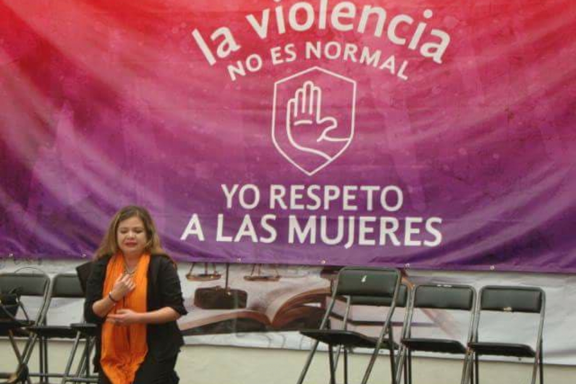 Lizbeth Mondragón Bouret, impulsora de la lucha en contra de la violencia de la mujer y la niña