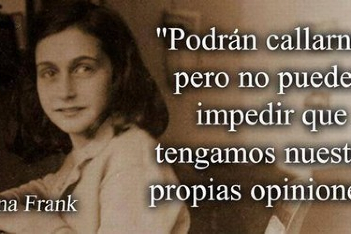 Ana Frank y "La niña que marcó mi vida"