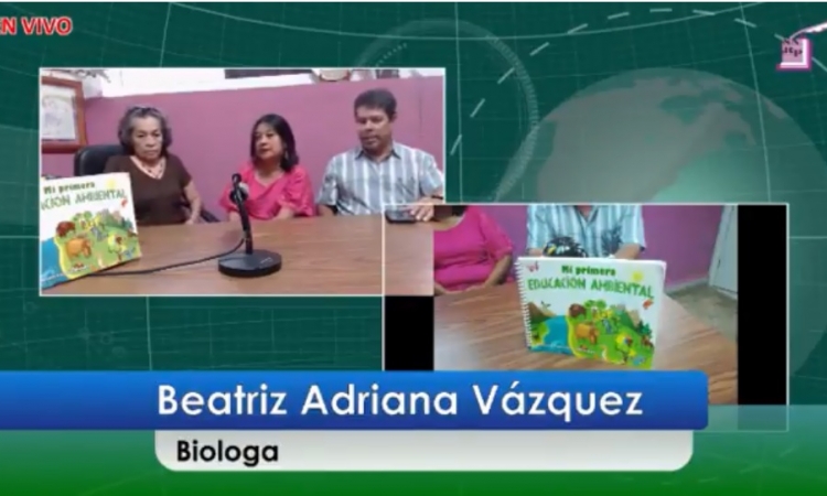 Nos visita la bióloga Beatriz Adriana Vázquez Astudillo