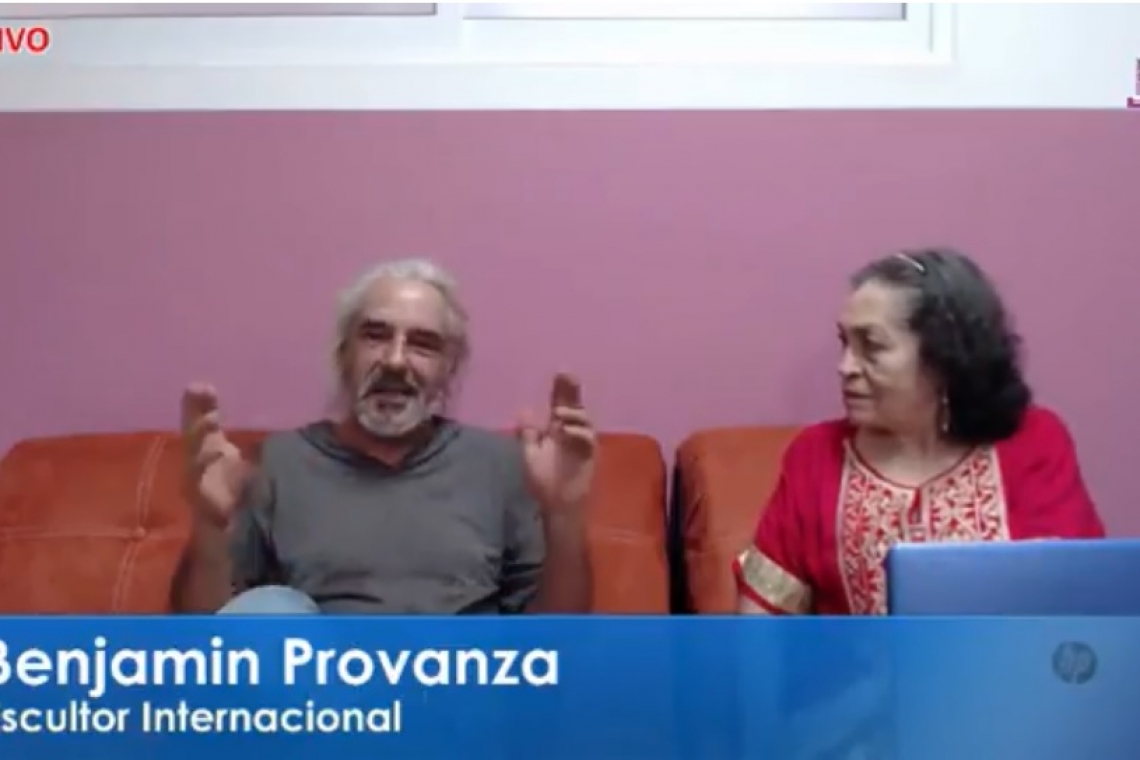 Invitado: el escultor reconocido internacionalmente Benjamín Provanza