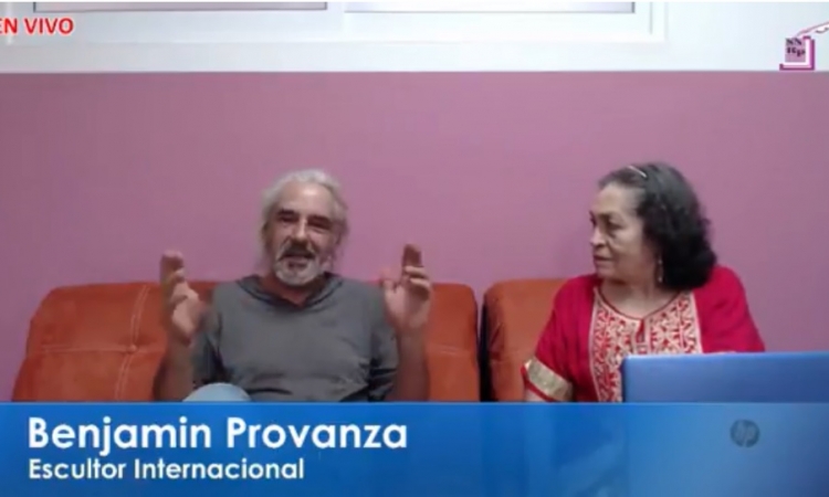 Invitado: el escultor reconocido internacionalmente Benjamín Provanza