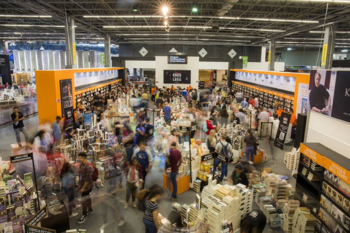 Clausura de la Feria del Libro de Guadalajara.